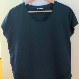 Well+Calm Active Cap-Sleeve Tee Dark Turquoise M